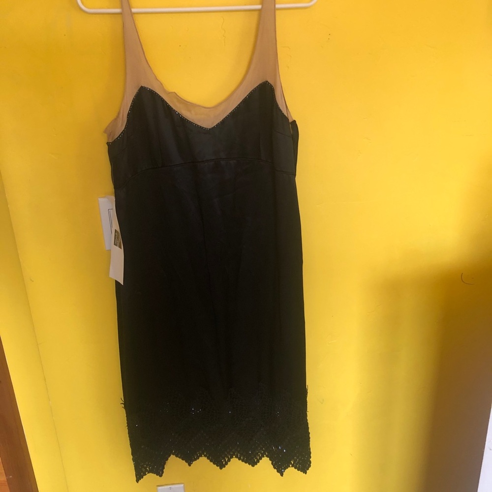 Black Silk Dress